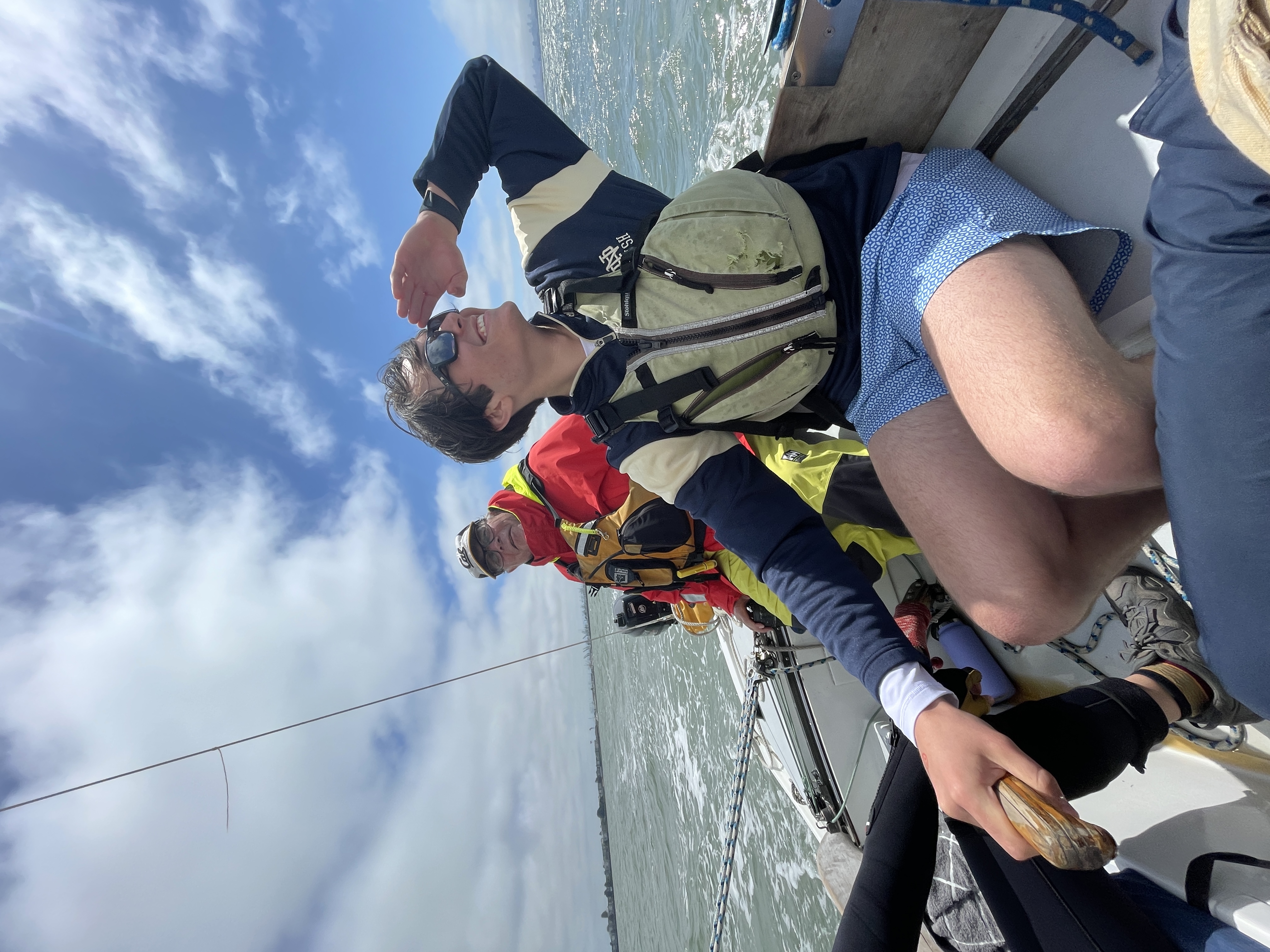 Sailing with David